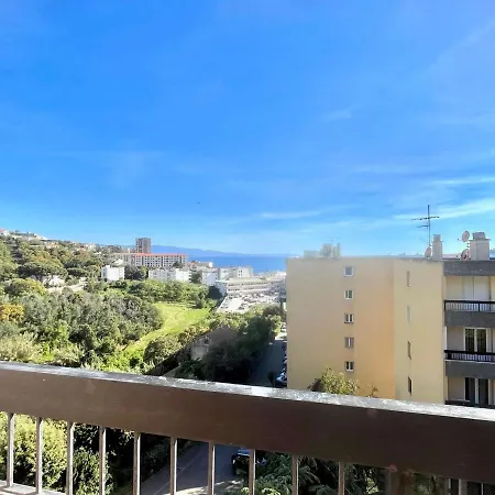 T3 Avec Vue Mer Partielle, Clim Et Parking, Proche Centre - Ajaccio - Fr-1-61-617 Apartment